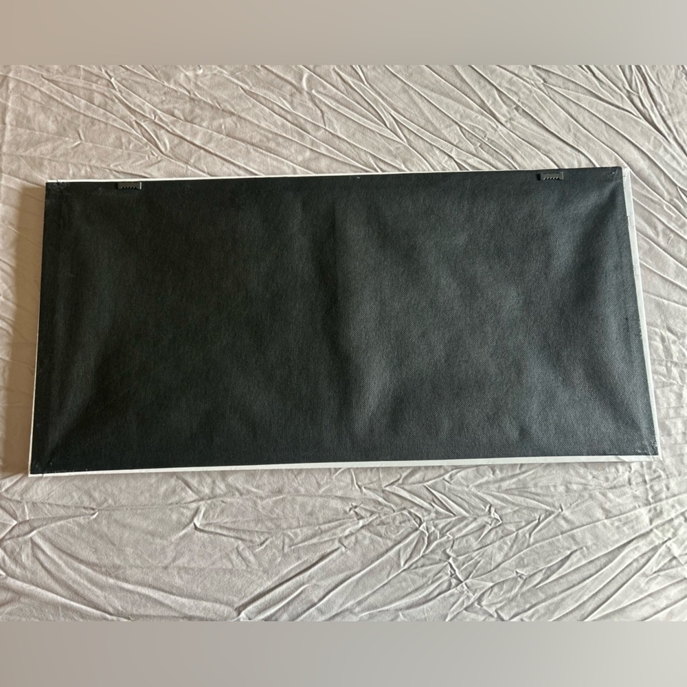 Mermaid Canvas Art with Glitter Accents - Picture 3 of 4
